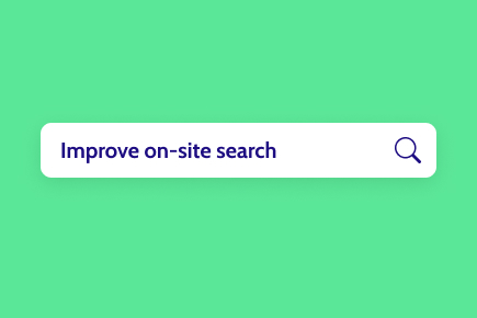 How to improve On-site Search with Drupal Machine learning
