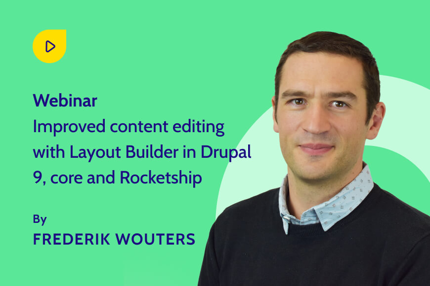 Layout Builder webinar with Frederik Wouters