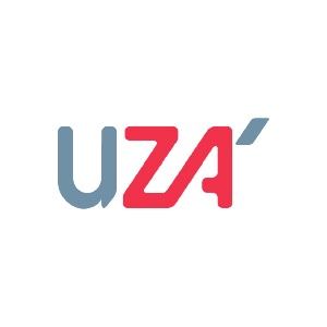 UZA - square white back