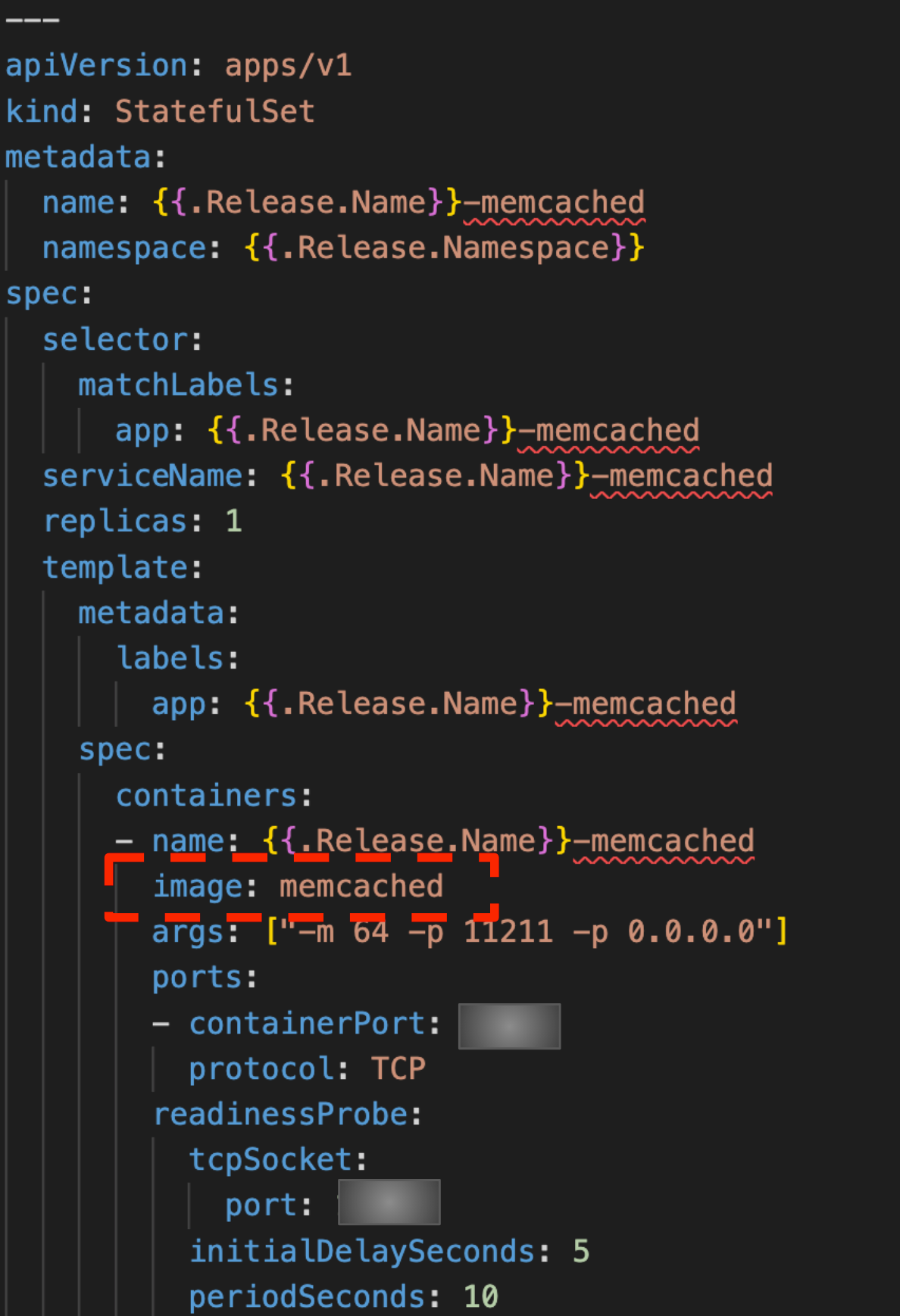 contributed memcached image