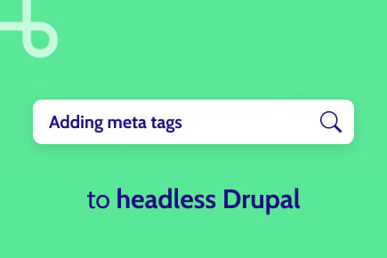 adding meta tags to headless Drupal